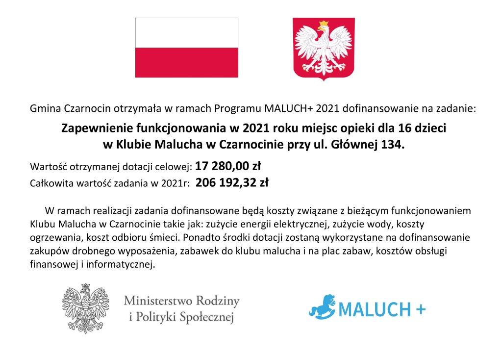 Maluch + dodatkowe środki 